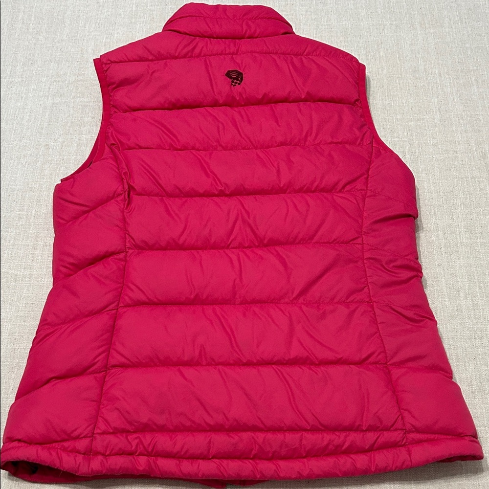 Mountain Hardwear Vest Women’s Small Pink 650 Down Puffer Outdoor - Picture 9 of 13